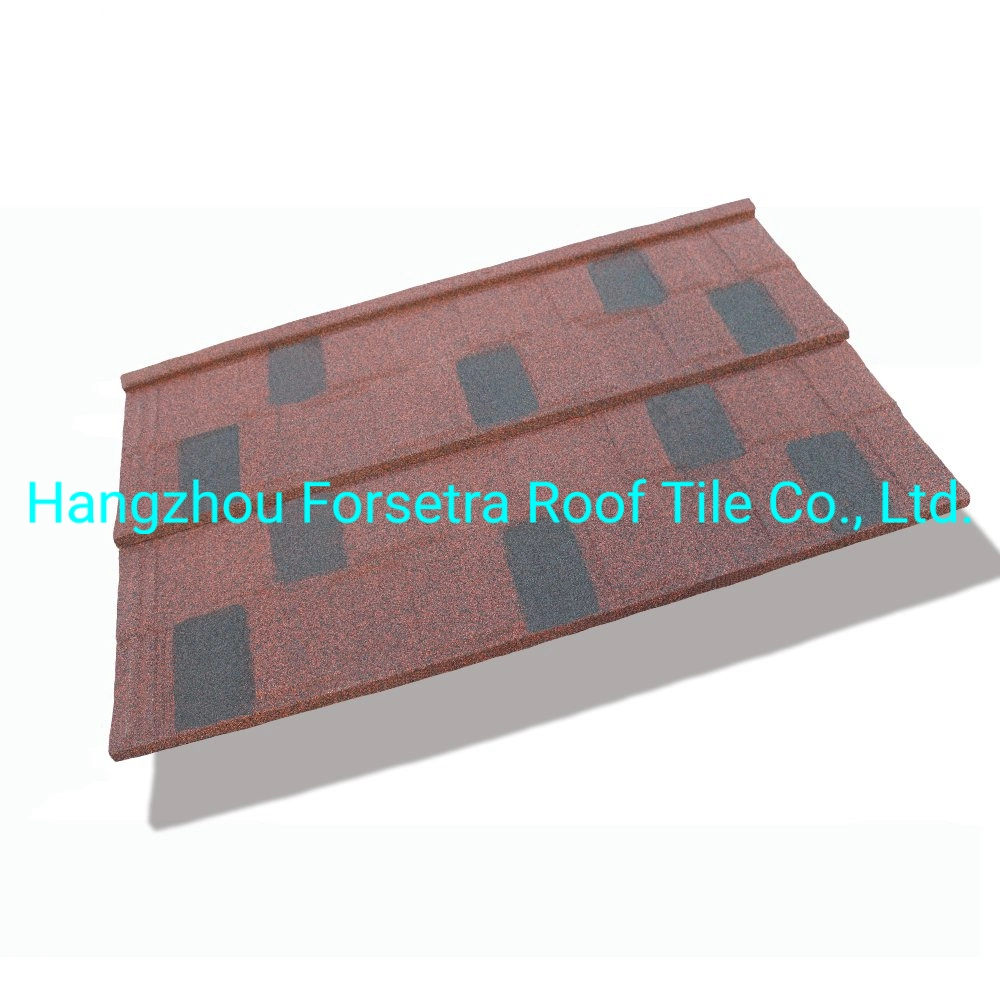 Standard Size Decorative Stone Coated Aluminium Roofing Sheets Building Material