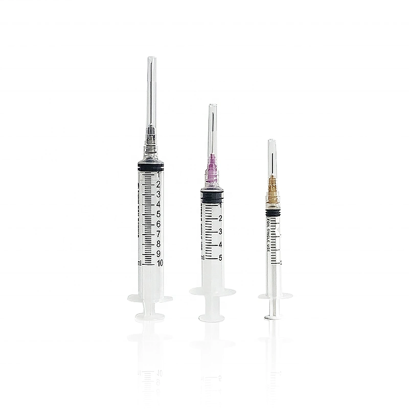 Medical Disposables Sterile 1cc 3cc 5cc 10cc 20cc 50cc Syringe Insulin Syringe with CE ISO