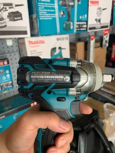 Cordless Electric Screwdriver Dtw285 Brushless Impact Wrench 18V Makita Tools