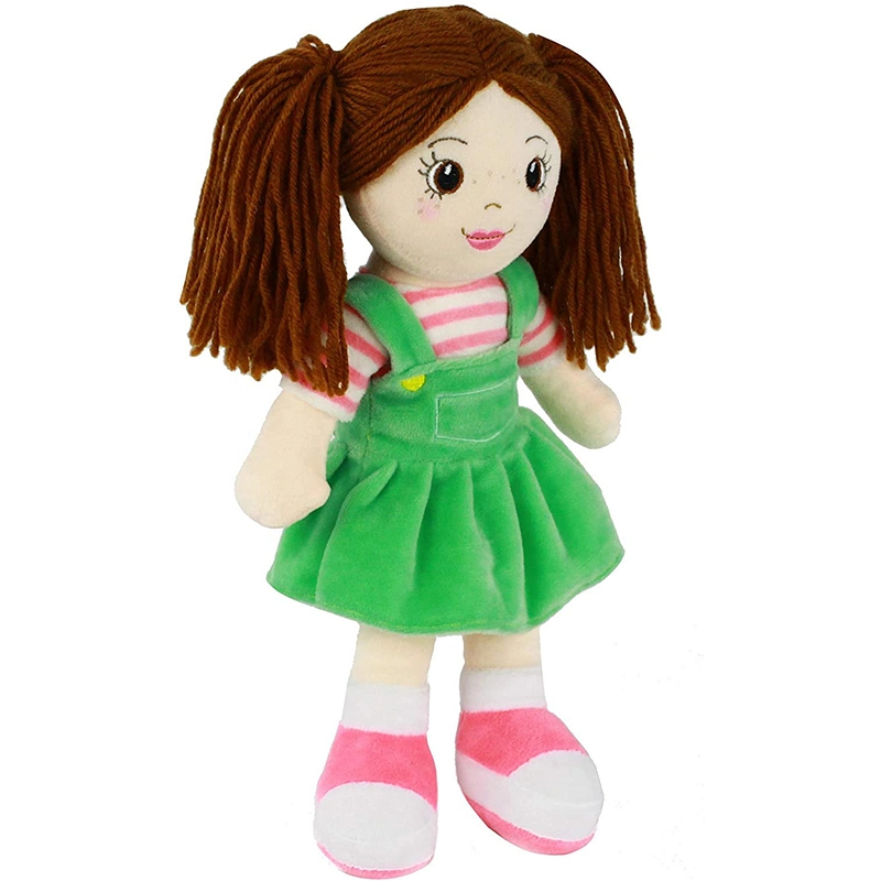 Commerce de gros de qualité supérieure 35cm Soft farcies Ragdoll cute baby doll des jouets en peluche