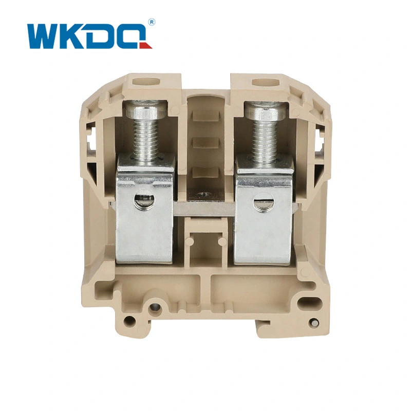 High Voltage Sak Screw Terminal Block on DIN Rail