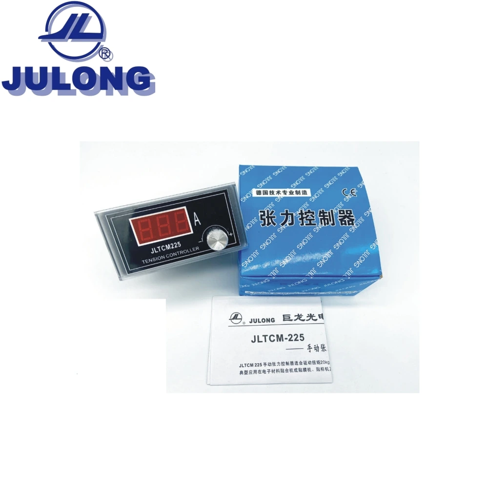 Julong Jltcm225 Manual Tension Controller for Magnetic Powder Clutch Face Mask Machine Driving Torque 20kg