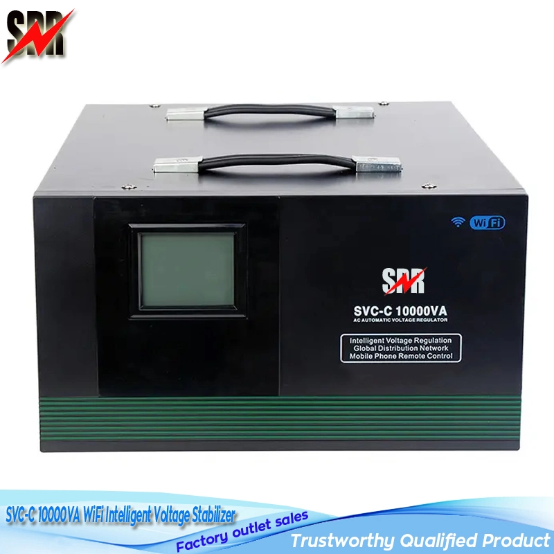 SVC-C10000va Servo Intelligent Voltage Stabilizer Mobile Phone Remote Control