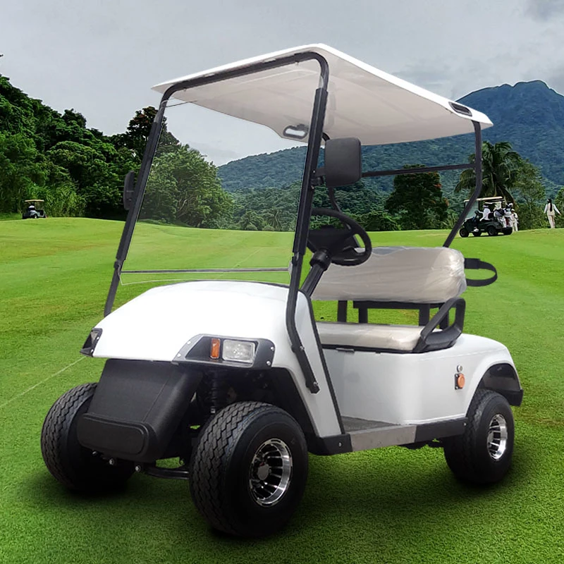 Made in China Street Legal Gulf Carts The Villages Battery Power Classic Electric Golf Cart for Sale