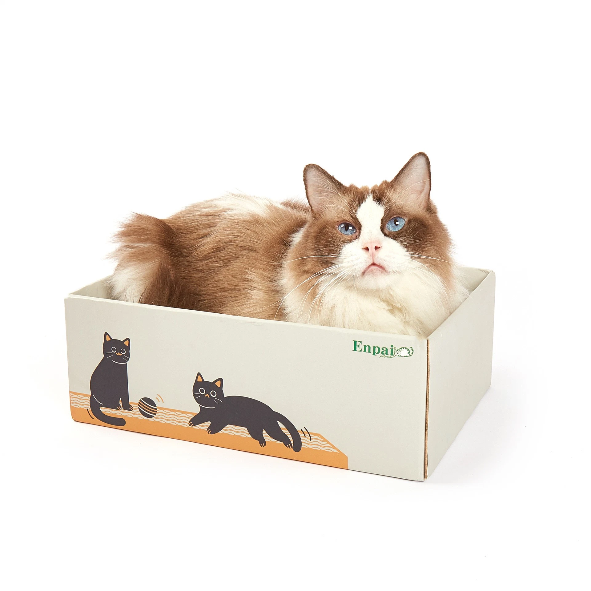 Customized Printed Five-in One Wear-Resistant Cat Scratching Paperboard