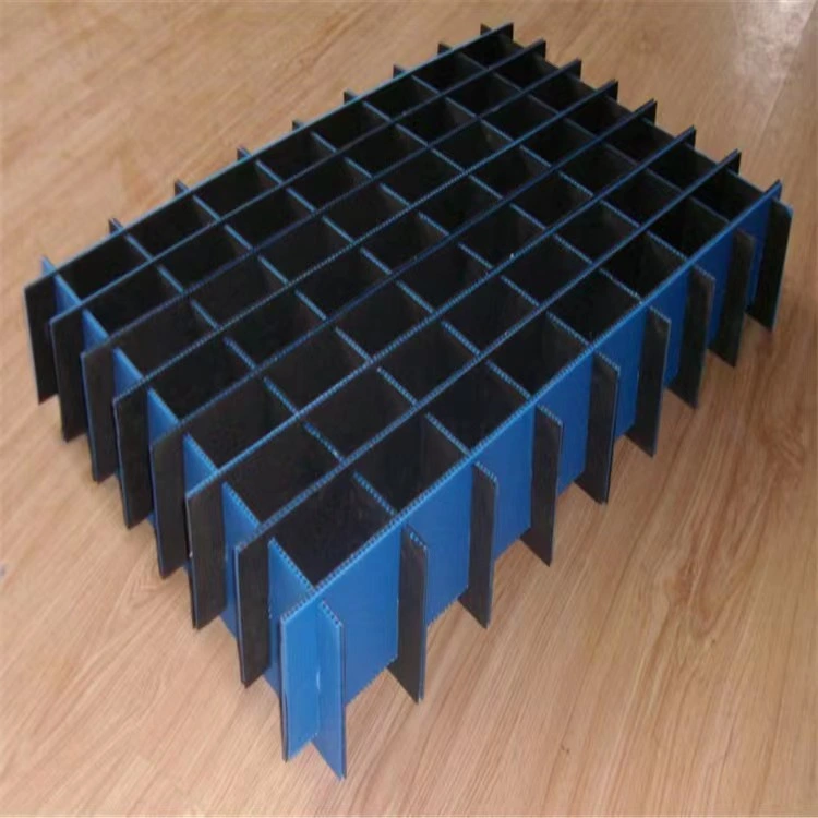 Factory Price Plastic Product Various Colors 3mm Sound Isolation Abrasion Resistant Corrugated Twin Wall PP Panel Sheet