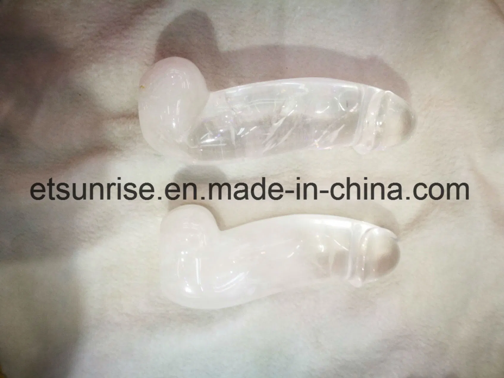 Semi Precious Stone Natural Crystal Carving Penis Shape Ornament