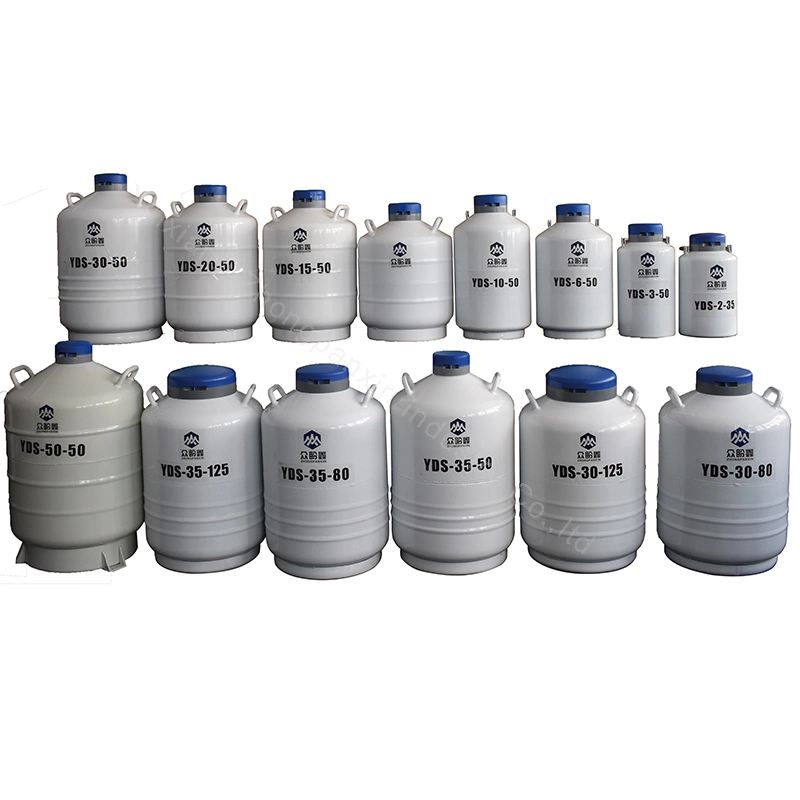 2L 3L 6L 10L 15L 20L 30L Flüssigstickstofftank Trockenbehälter Kryogenic Dewar Flüssigstickstoff Behälter für künstliche Befruchtung