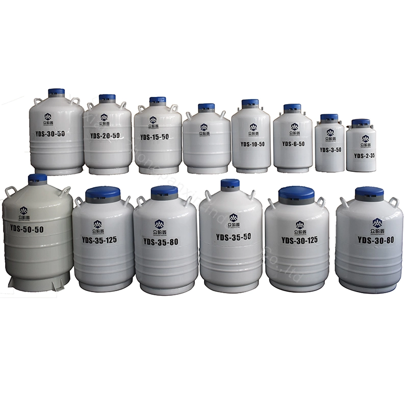 2L 3L 6L 10L 15L 20L 30L Liquid Nitrogen Tank Dry Shipper Cryogenic Dewar Liquid Nitrogen Container for Artificial Insemination