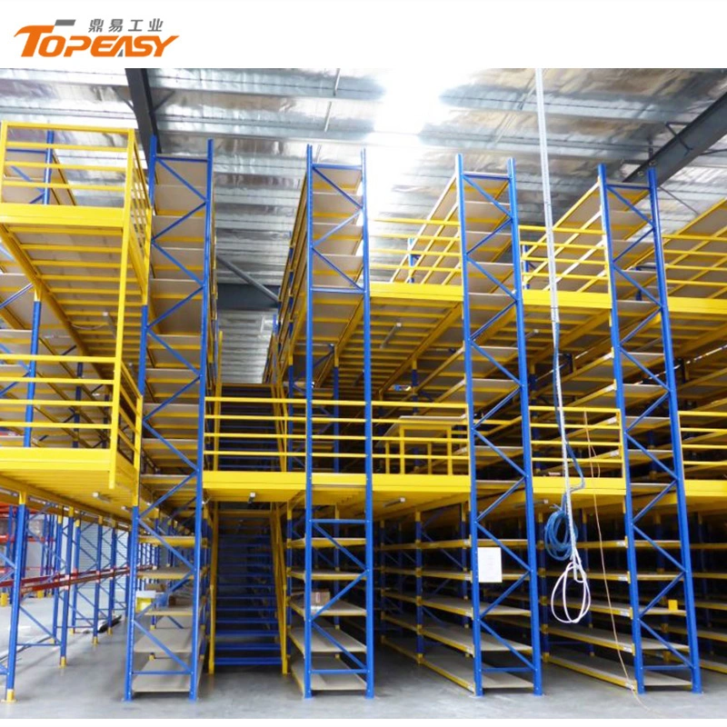 Multi-Level Mezzanine Floor Rack Metal Warehouse Shelving Loft