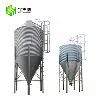 Galvan Hopper bottom Silo Grain Storage Feed Tower / Silo Pig / aves / frango / Animal Husbandry Equipamento de alimentação Silos