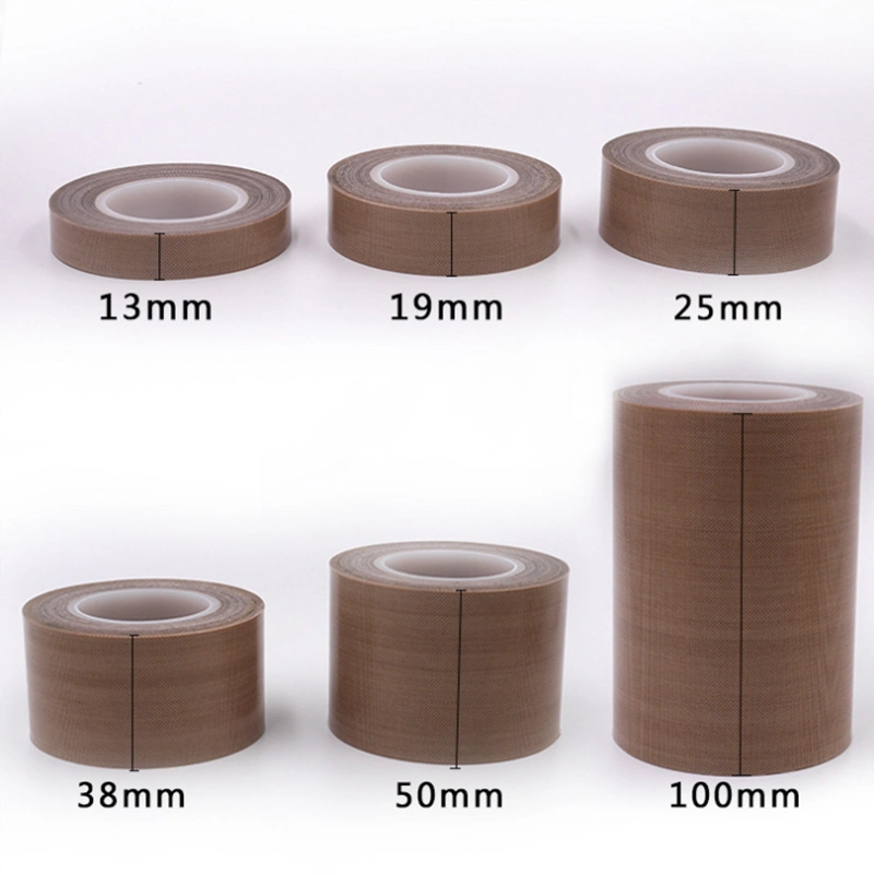 Heat Resistance PTFE Coated Fiberglass Cloth Tape for Heat Packing Machine