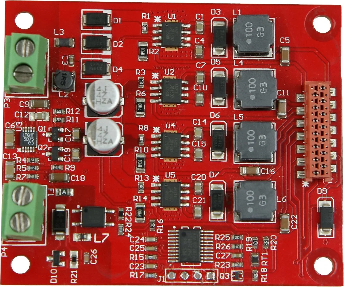 لوحة PCB بيضاء لوحدة التحكم في لوحة LED في لاس فيغاس