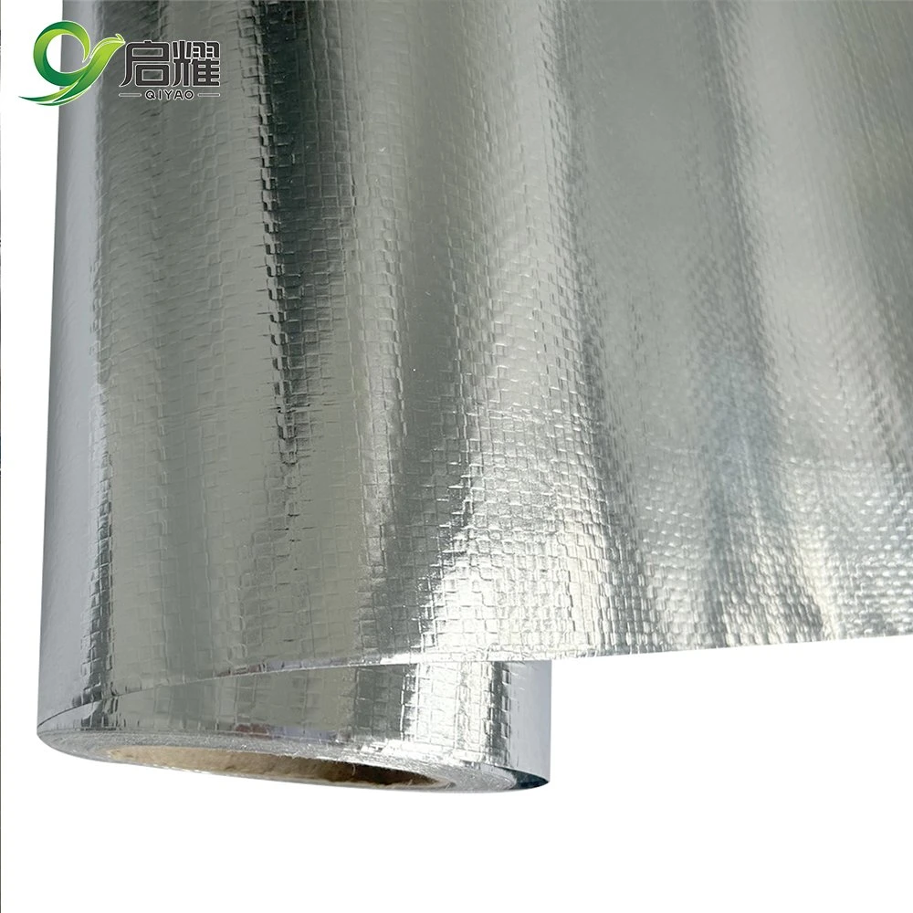 Foil Faced Aluminum Foil Woven Fabric Radiant Barrier Thermal Insulation Materials