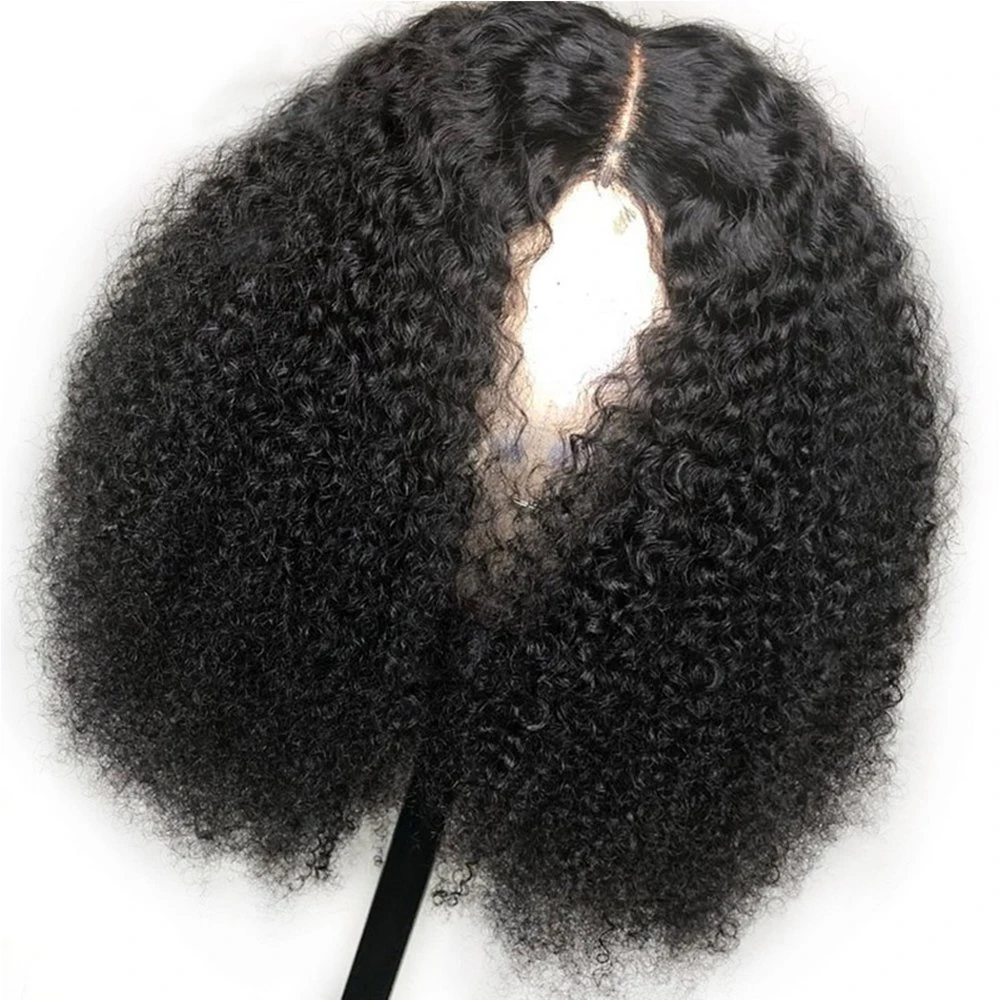 Kbeth Mongolian Afro Kinky Curly Wig Lace Front Human Hair Wigs for Black Women Pre Plucked 150 Density, Curly Full Lace Human Hair Wig Wholesale/Supplier