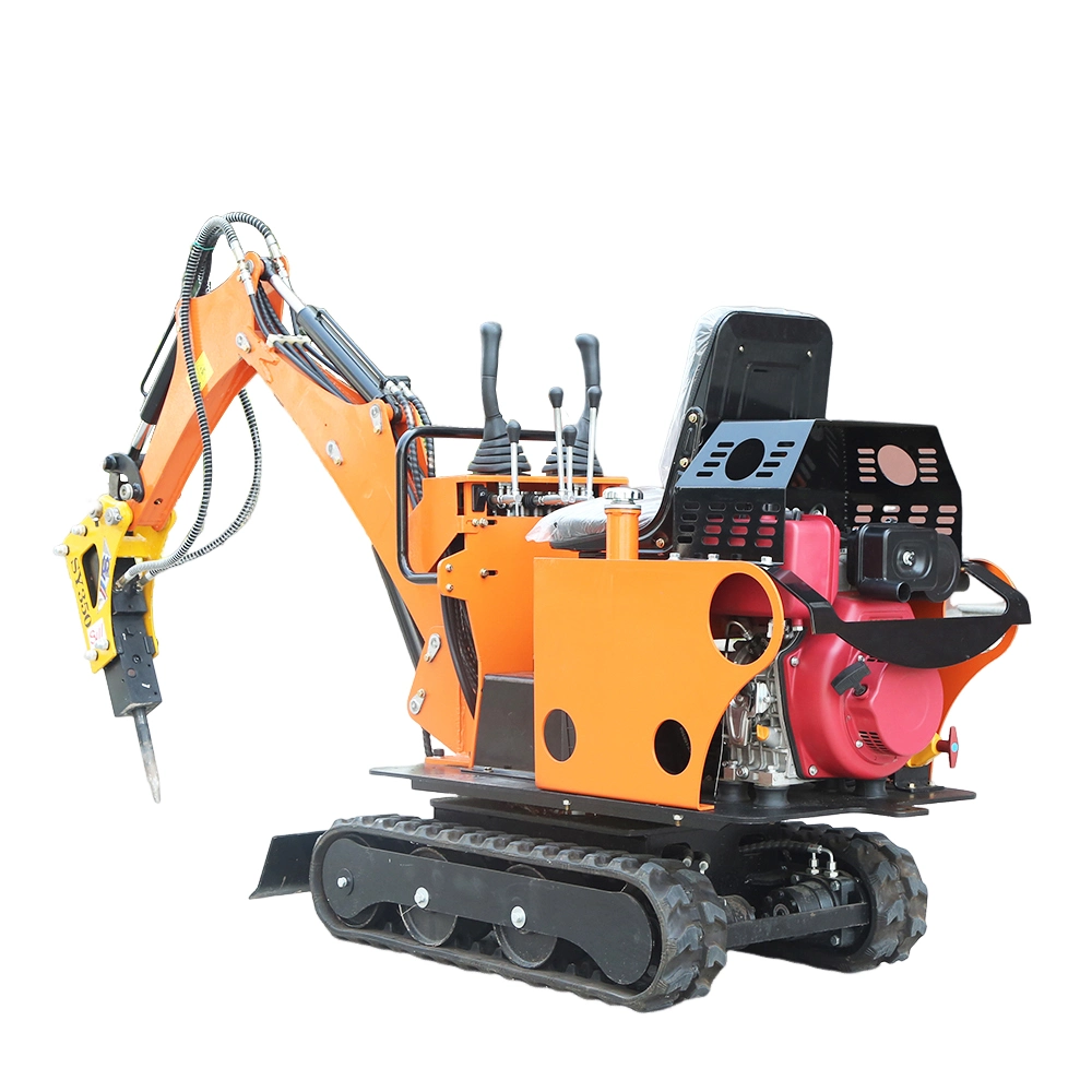 Gasoline Garden Zm08 Crushing Digger Orchard Greenhouse Farm Plantation Excavations Trailer China Mini Excavator