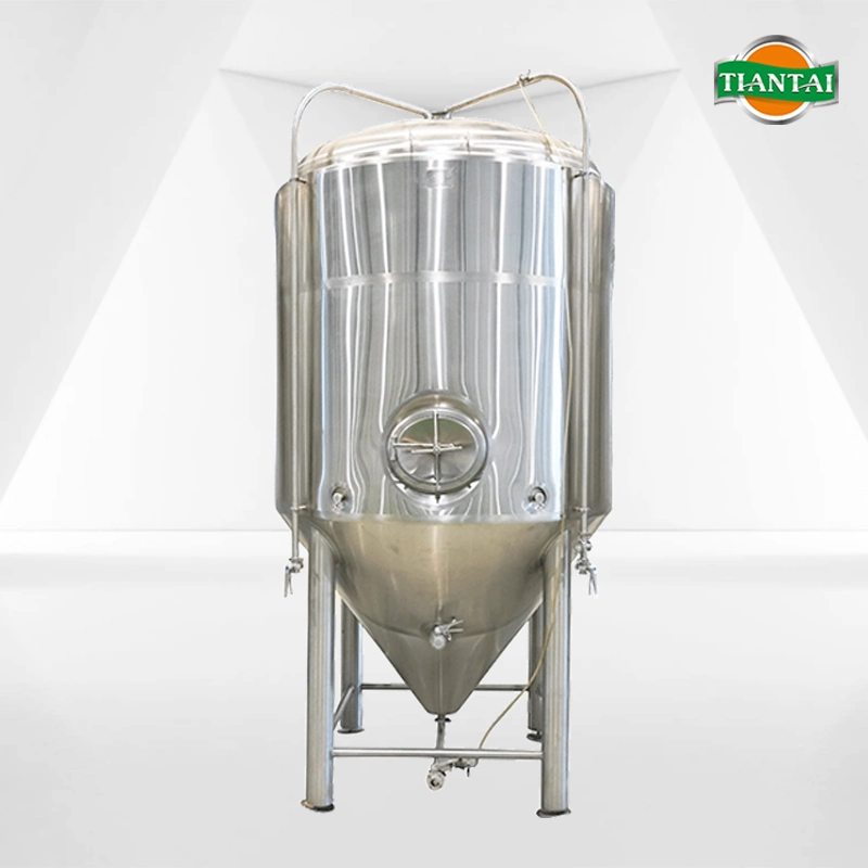 5000L SUS304 Insulated Fermentation Tank with Dimple Jacket for Beer Fermentation