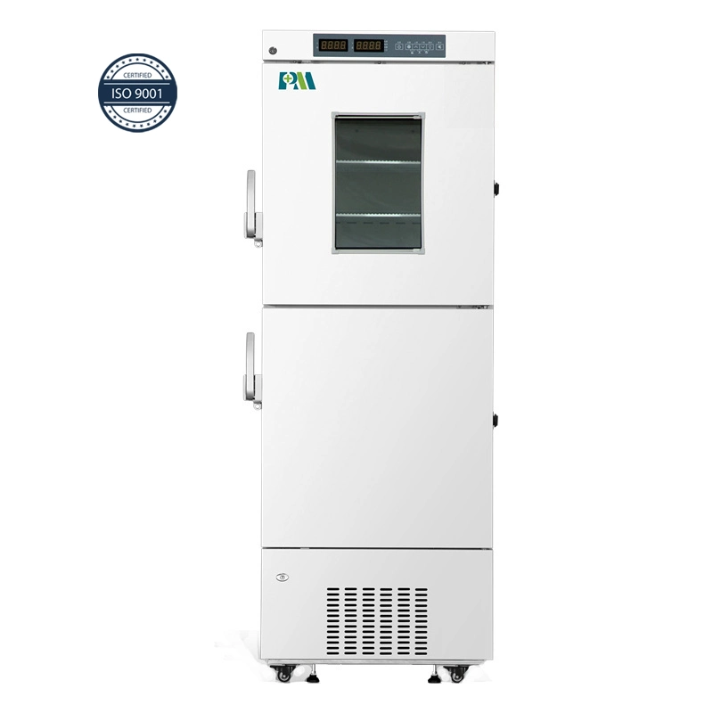 Vacuna médica de -25 grados Ahorro de energía refrigerador combinado Freezer Laboratorio Equipo Hopsital