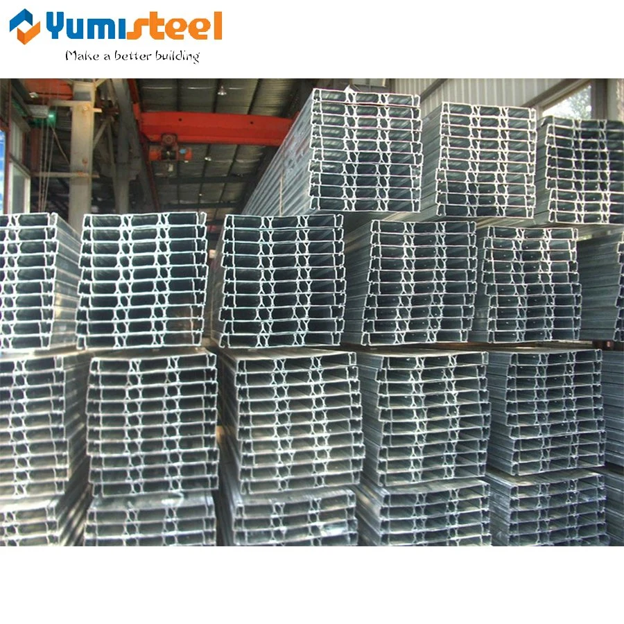 555 High Strength Galvanized and Waved Closed Type Floor Decking Sheet