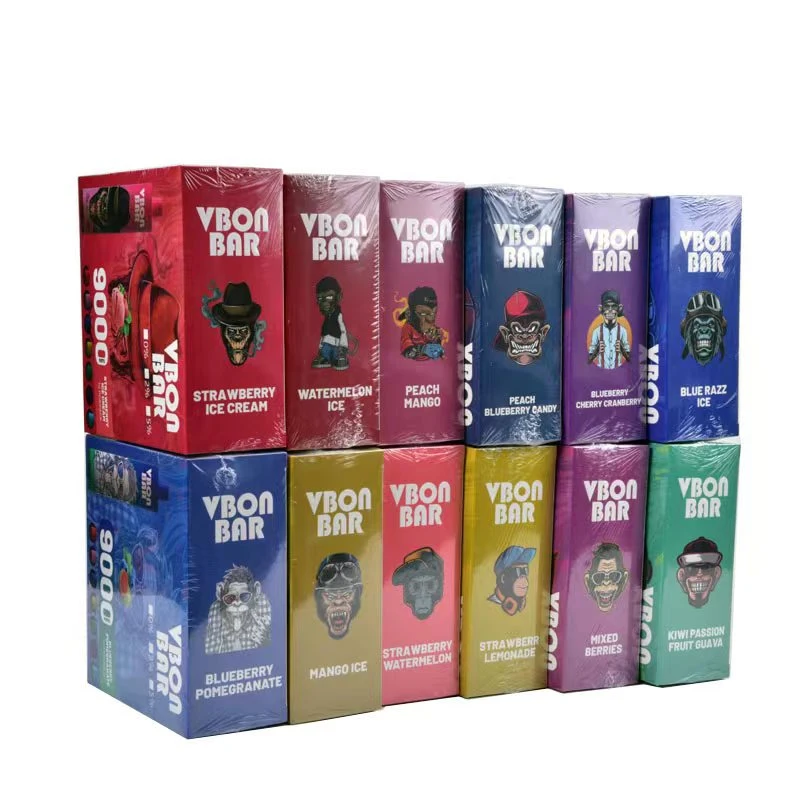 Shenzhen Vbon Factory 9K Puffs Disposable/Chargeable Cigarette Pod 30+ Flavors 9000puff Bar Vape Puff