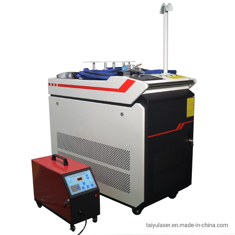 Machine de nettoyage au laser métallique/Machine de découpe au laser/Machine de soudage au laser/3 fonctions en une seule machine laser
