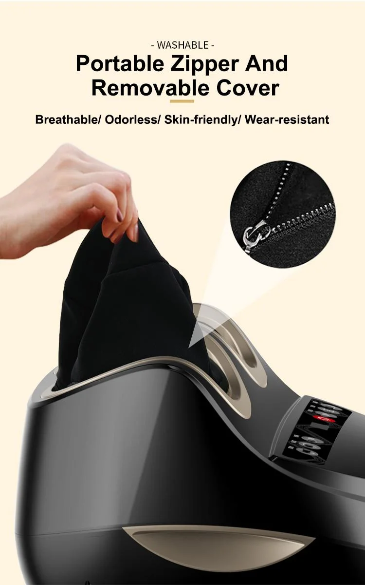 Nouveau Bureau des ménages d'arrivée utiliser 4D deep tissue massage des pieds de la machine de contrôle de calage de l'airbag Smart Shiatus chauffé de la machine de Massage de pied