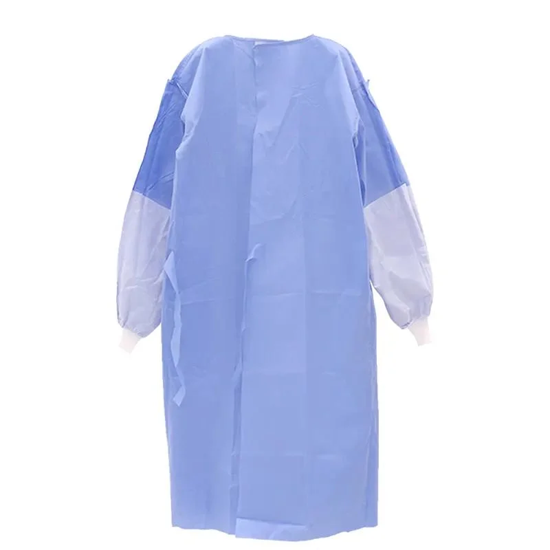 Wholesale/Supplier Non-Woven Fabric Medical Surgical Gowns SMS Surgical Isolation Custom Design Disposable Waterproof Gown