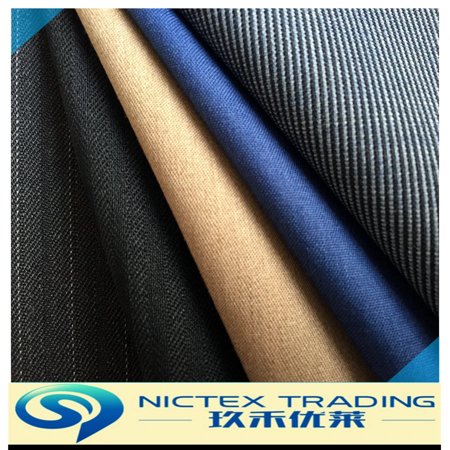 China Factory Cloth Fabrics Wool for Suiting