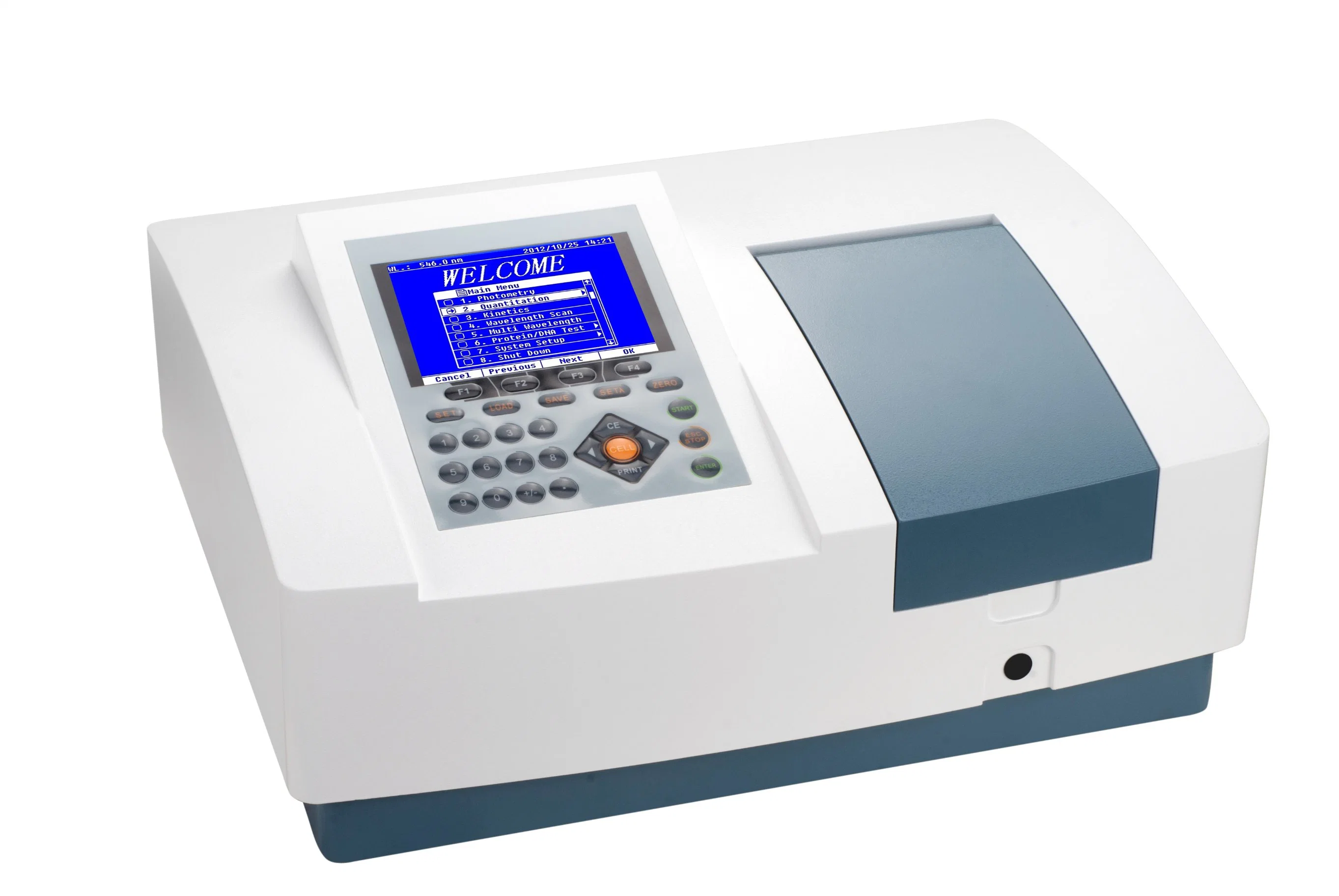 Good Price Single Beam UV-Vis Spectrophotometer 1nm Bandwidth