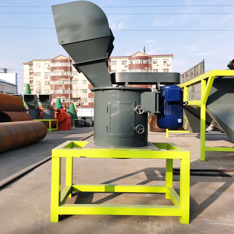 High Efficiency Vertical Shaft Impact Wet Manure Crusher Machine Crushing Equipment