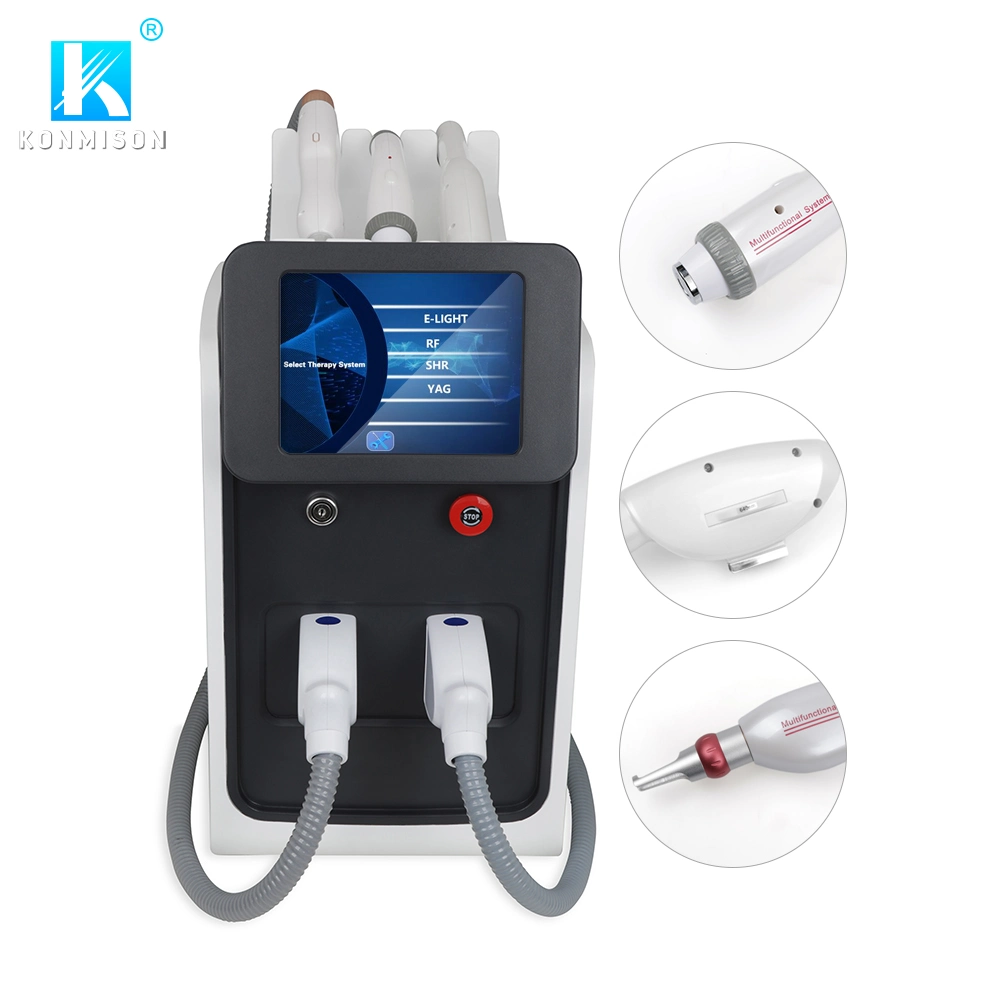 Water Air Semiconductor Cooling System 3 in 1 IPL RF Laser Hair Removal Machine