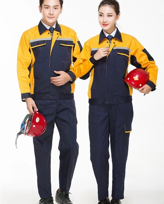 100%Polyester Woman and Men Uniforms Industry Work Wear Suits