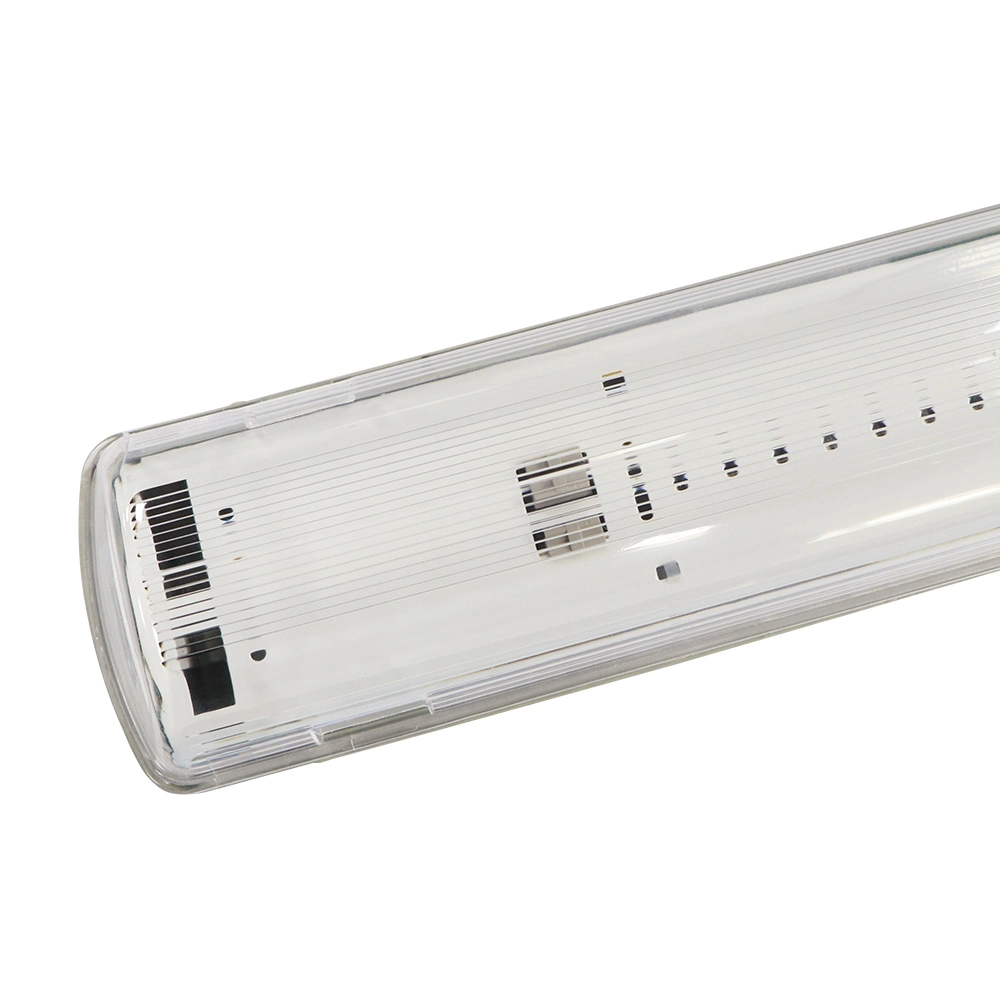 T8 2X18W IP65 Waterproof Lamp Tri-Proof Light Fixture Lamp Tri-Proof LED Lamps Waterproof Fluorescent Lighting Fixture