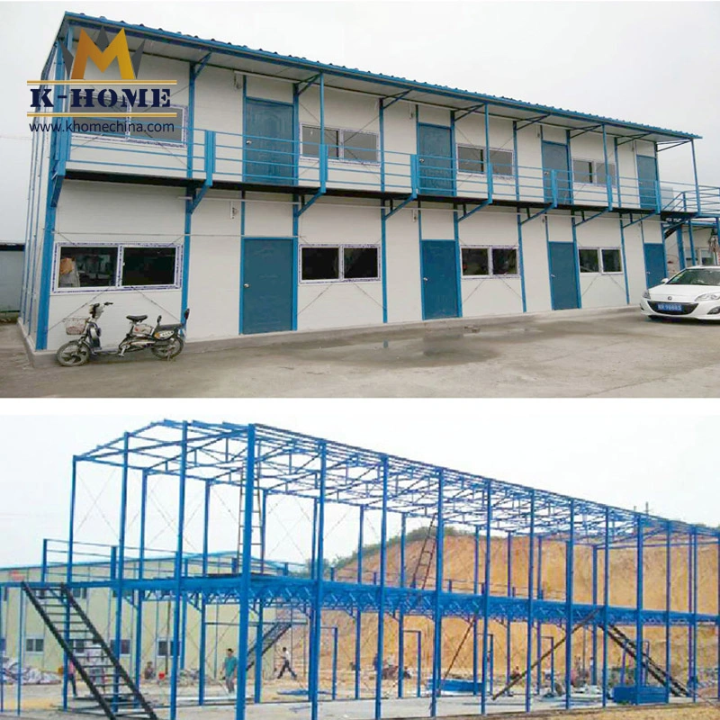 Fire Retardant Prefab Steel Structure Home Accommodation