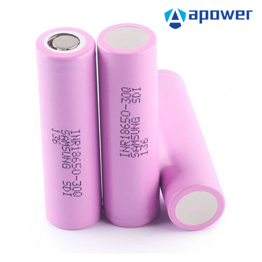 High Power 3000mAh 15A Discharge Current 18650 3.6V Rechargeable Li-ion 30q Battery for Electric Tools