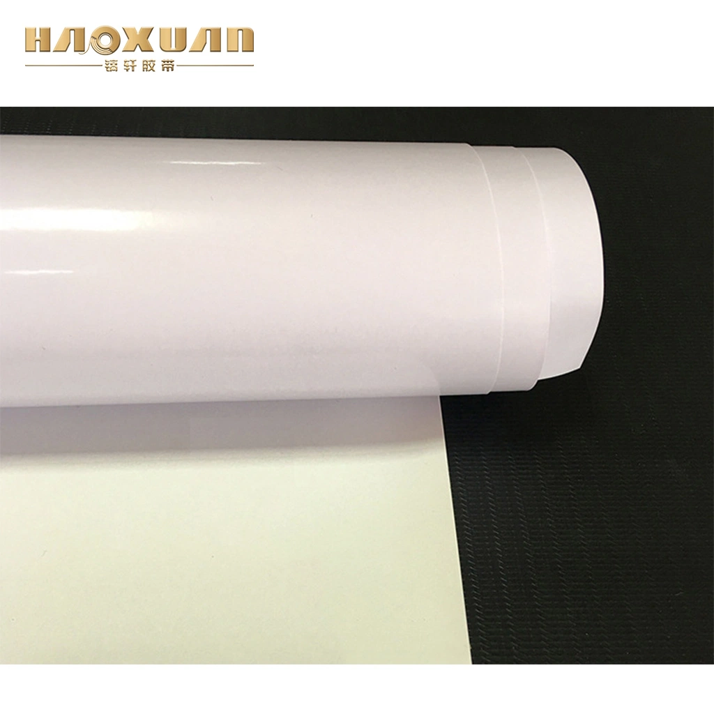 A impressão digital de lado único papel para impressão de filme para tecidos de Vinil auto-adesiva