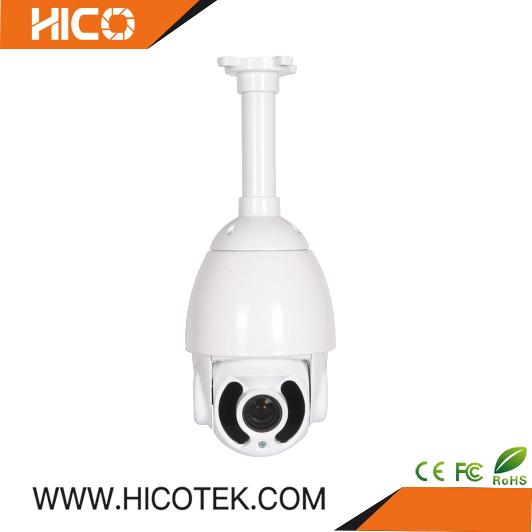 Hico 1080P HD Zoom 10X Auto Tracking visão nocturna com infravermelhos de detecção de movimento da câmara PTZ dome de velocidade