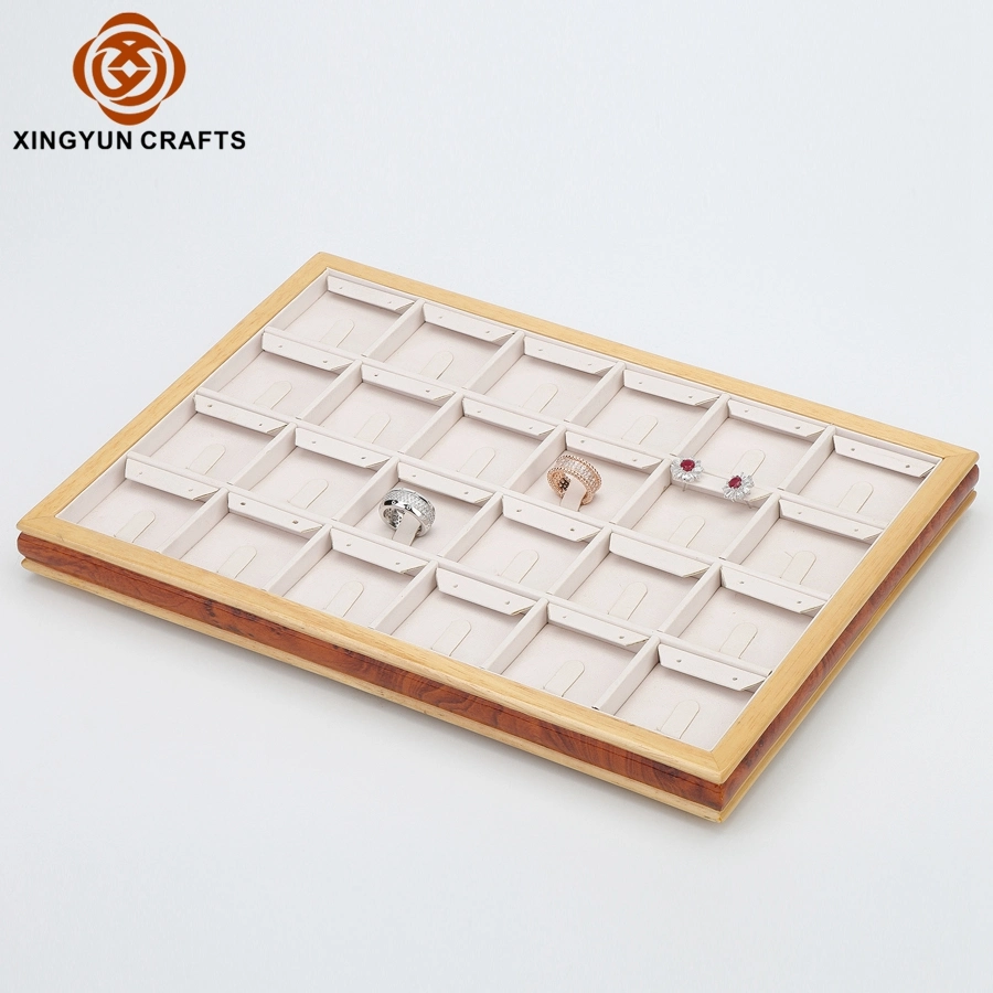 Wholesale/Supplier Gift Organizer Wooden Jewelry Tray Custom Wood Painting Trays for Pendant Necklace