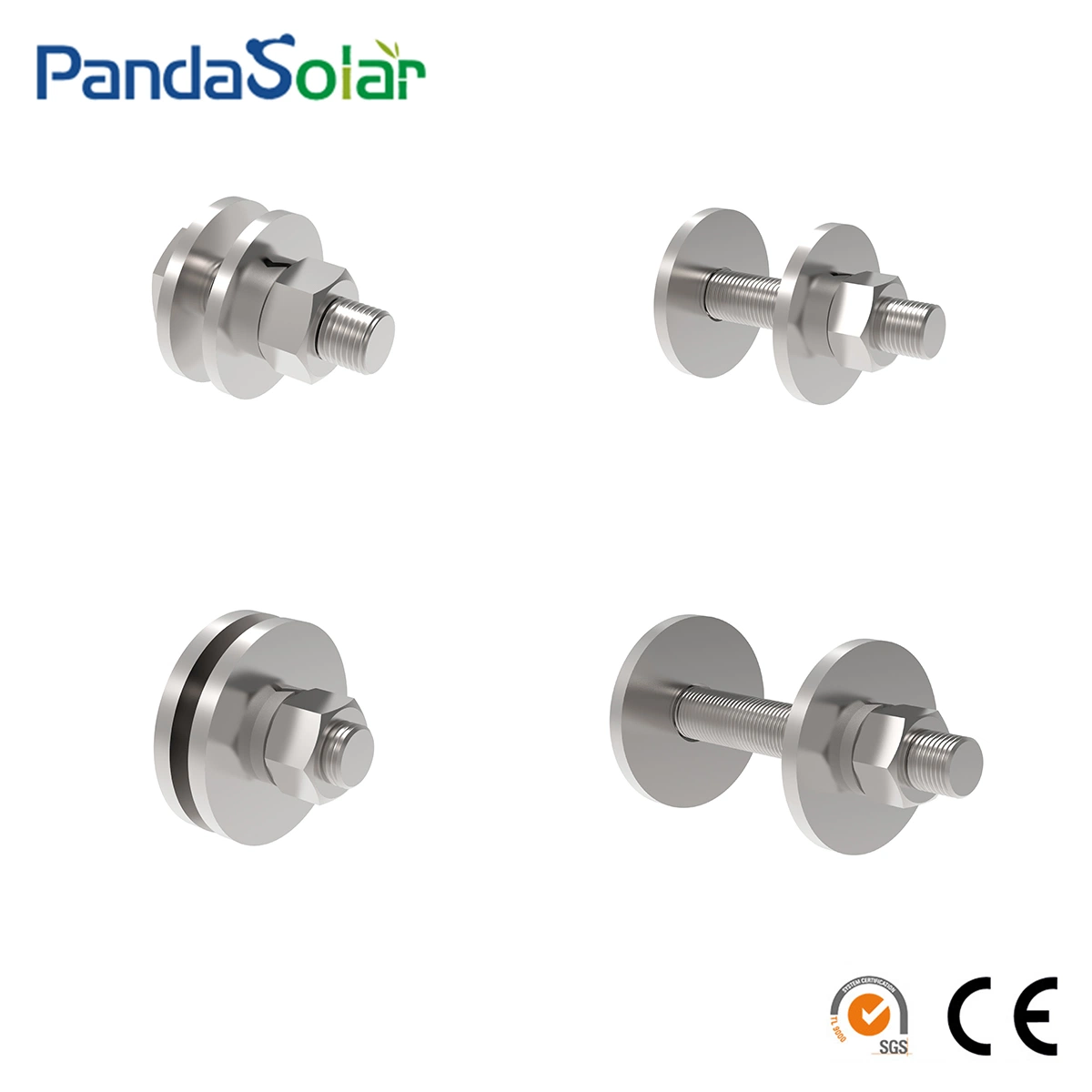 Pandasolar Solar Energy Products Zn-Al-Mg Coated Steel Solar Ground Mounting System Bracket