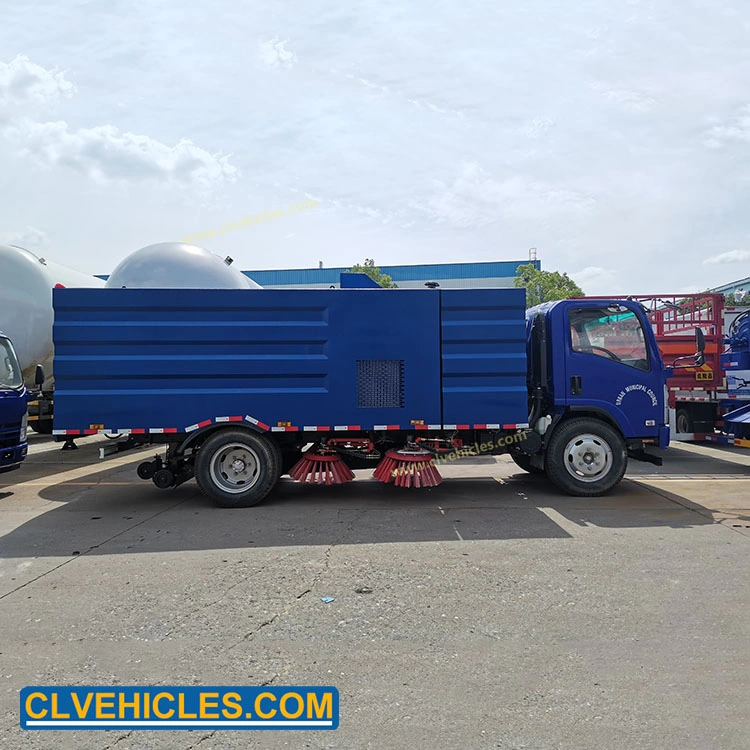 Isuzu Sweeper Trucks Road Cleaner Truck Vacuum Sweeper