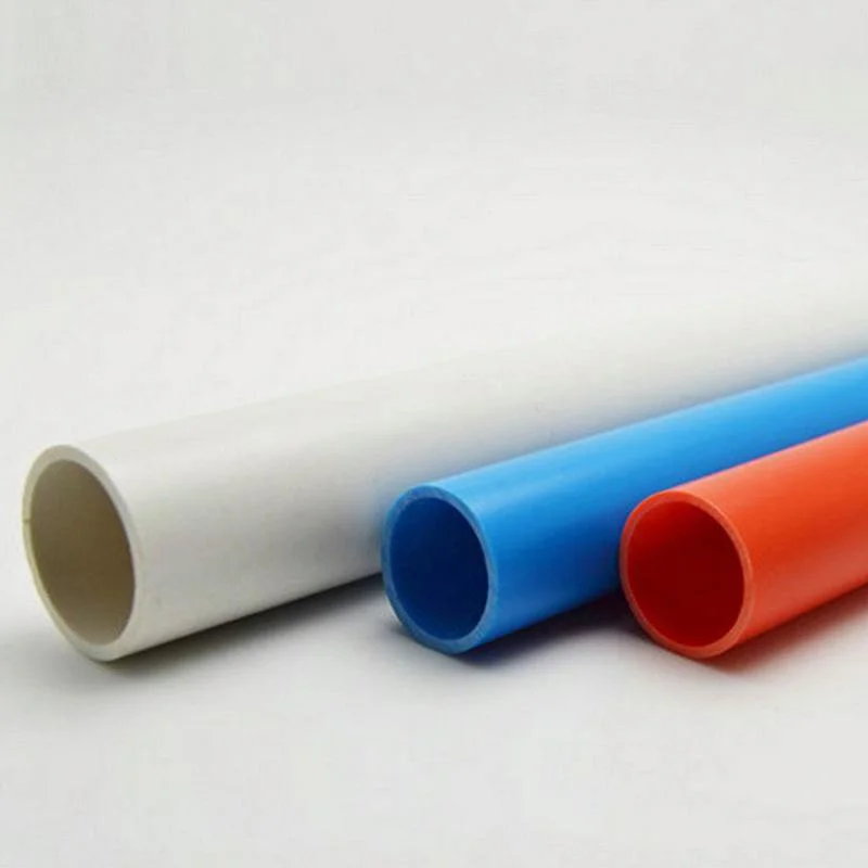 Customized UV Resistant 50mm 40mm 32mm 25mm 20mm 16mm Rigid Plastic UPVC Electrical Duct PVC Electric Conduit Pipe