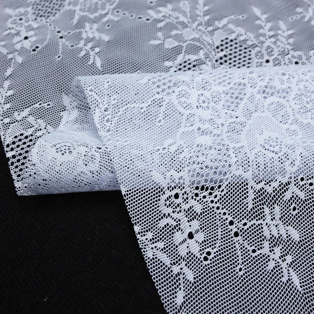 Stretch Lace for Dubai Swiss Lace Textile Fabric Lingeire Clothing Accessories