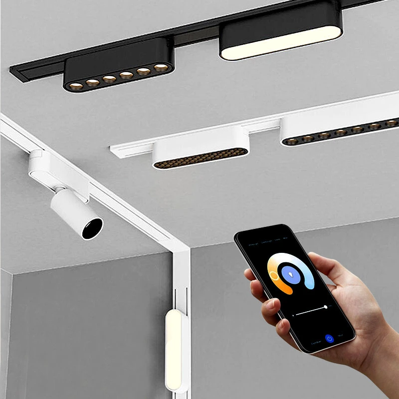 ZigBee LED Track Light Linear Spot LED Downlight Magnetic Track Beleuchtung Innenbeleuchtung