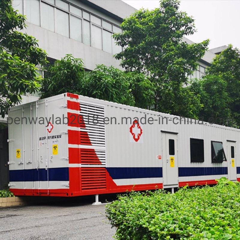 Polymerase Chain Reaction Mobile Container PCR Lab Gene Amplification Laboratory