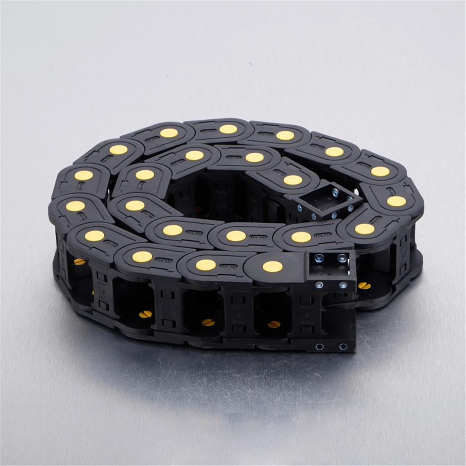 Produto mais vendido 20 * 75 High-Speed Mute Drag Chain para equipamento de publicidade