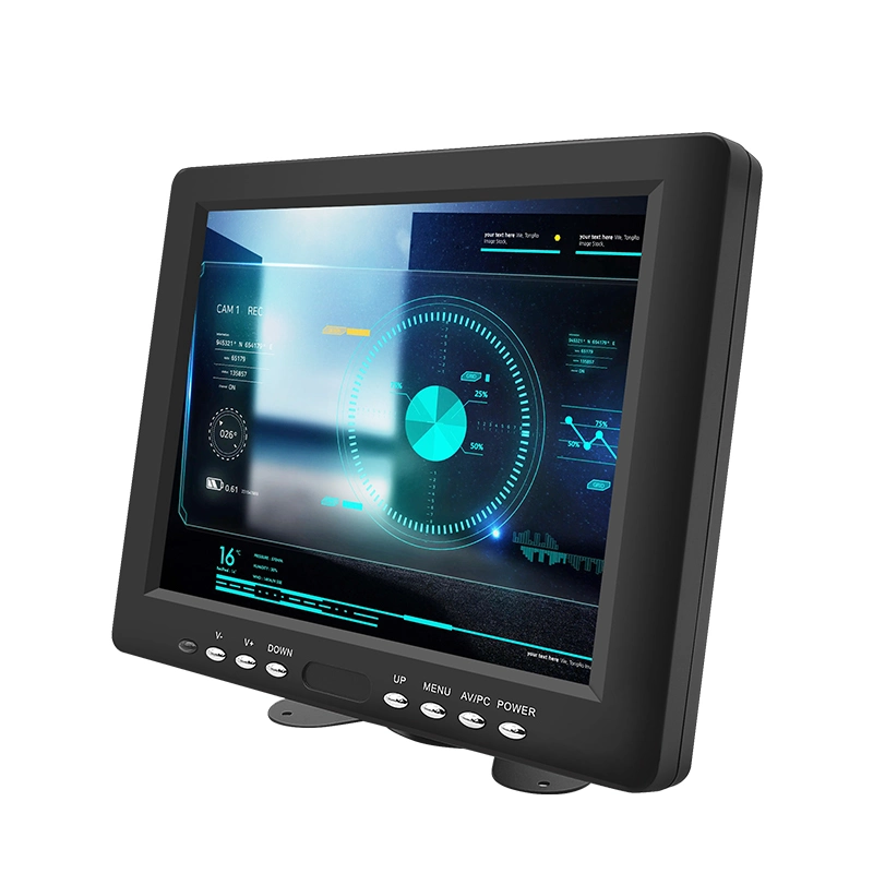 8 Zoll Monitor High Brightness LCD TFT Touchscreen Display 4: 3 Computer LCD mit VGA Desktop Monitor