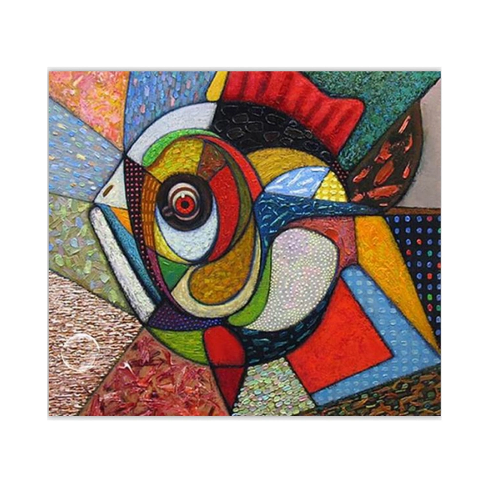 DIY Crystal Diamond Painting Fish Pictures Short Lint Diamond Paintings