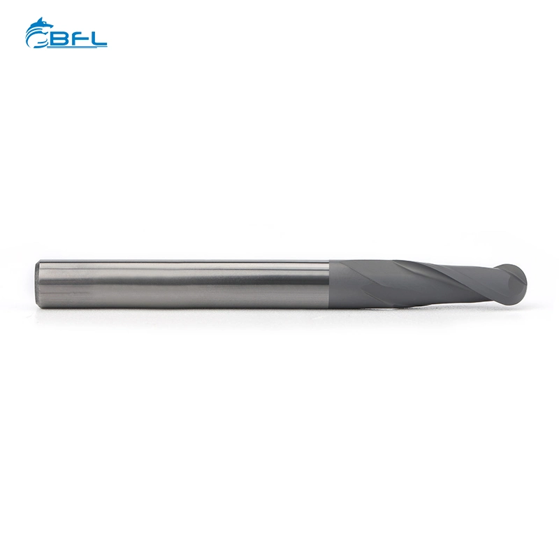 Bfl Solid Carbide Cutting Tools 2 Flutes Ball Nose Cutting Tool with Diamond Coatings