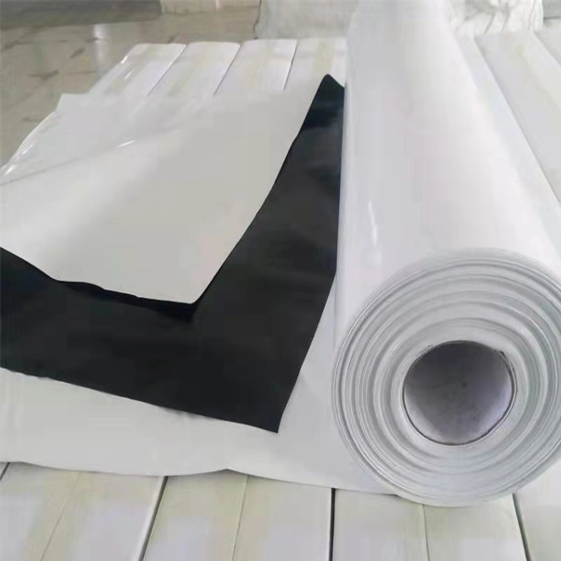 LDPE White/Black Sun UV Panda Film láminas de Silo Silo cubrir Heavy Duty Panda reflectante film plástico Poly Hoja crecer