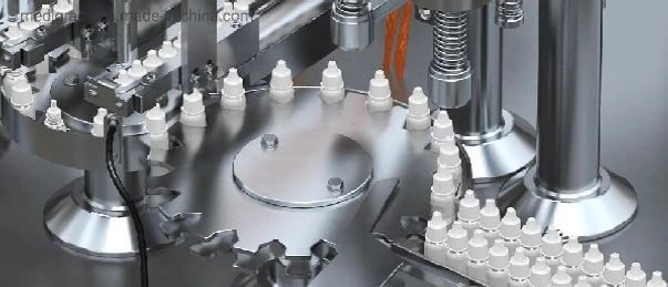 Automatic Eye Drops Plastic Bottle Liquid Filling Machine